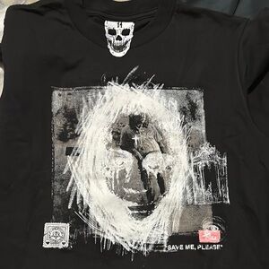 1400 Club Trippie Redd Black Graphic T-Shirt